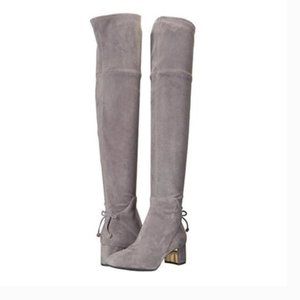Tory Burch GIGI OVER-THE-KNEE ANKLE-TIE BOOT